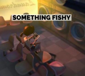 Cover of Something Fishy children's book